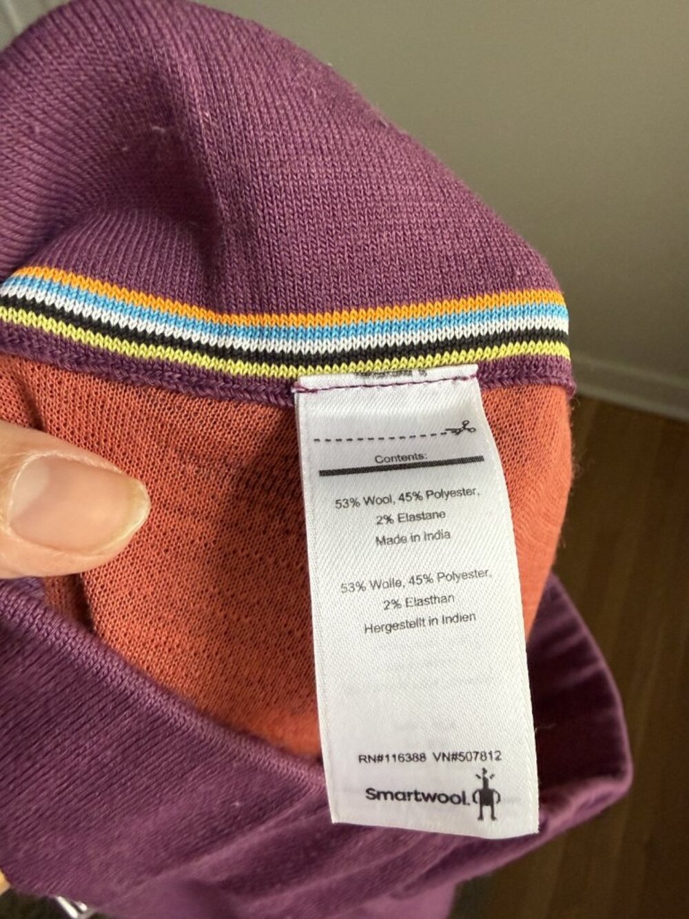 Smartwool Intraknit 200 Womens Merino Wool Base Layer Thermal Pants Layering L - Picture 10 of 10